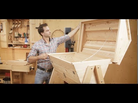Trailer – HAMMER® woodworking project “top bar hive”