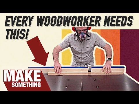 How to Make a Tablesaw Crosscut Sled | Woodworking Project