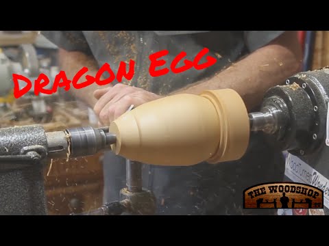 How To Make A Dragon Egg / Lichtenberg burner / Woodworking Project