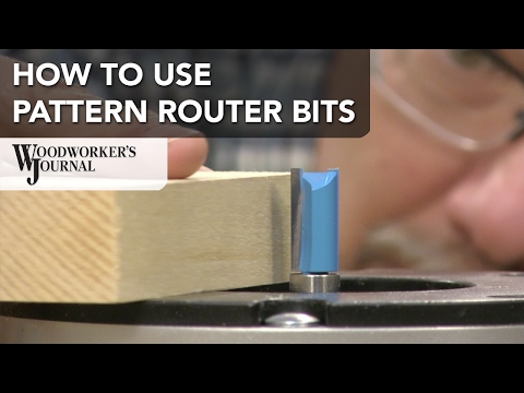 Cutting Woodworking Project Parts Pattern Router Bits