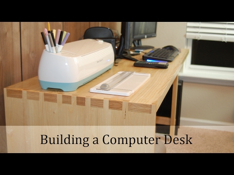 Woodworking Project – Computer Desk
