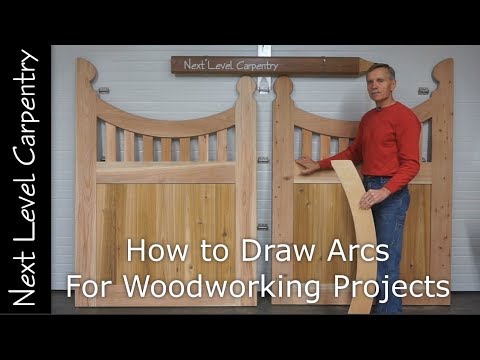 How to Draw Arcs for Woodworking Projects