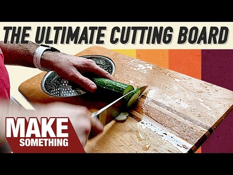The Most Practical Cutting Board You Can Make! | Woodworking Project