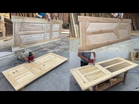 5 Amazing Woodworking Projects Most Worth Watching. Creative Ideas About Modern Wooden Doors Models