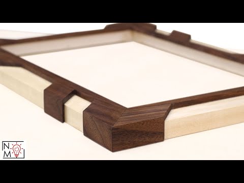 Not Your Regular Wood Picture Frame | Cool Woodworking Projects