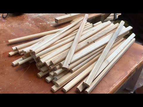 Craftsman's Thinking Skill // Paste Technique: Making Tambour Sliding Cabinet Doors Minimalist