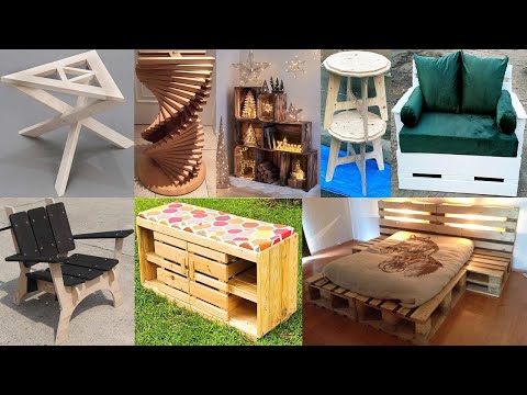 Woodworking project ideas you should consider making / wood furniture and wooden decor pieces ideas