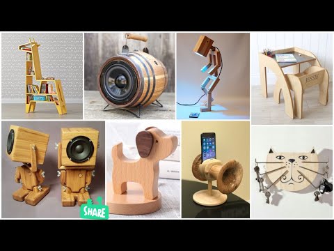 50+ AWSOME woodworking projects that sell like a hot CAKE | #diy  #viral #woodworking