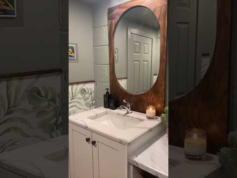 $0 Bathroom Makeover part 2