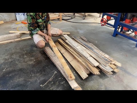 The Carpenter Turns Pallets Into Great Dining Tables / Woodworking Projects