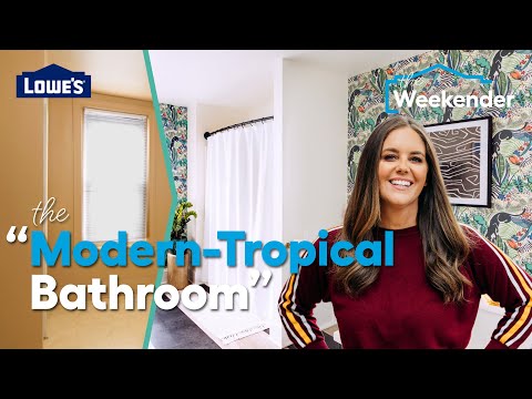 The Weekender: "The Modern-Tropical Bathroom" Makeover (Season 6, Episode 4)