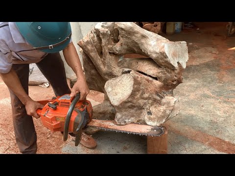 Easy Woodworking Project For Beginners. Chairs Made From Old Tree Stumps You've Certainly Never Seen
