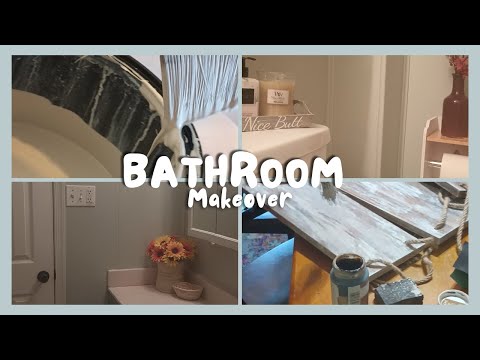 *2023* Old Home Bathroom Makeover / Budget Friendly / DIY  Decor / Cleaning Motivation