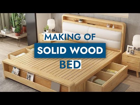 From Timber to Treasure: Crafting a Solid Wood Bed Frame – Woodworking Project