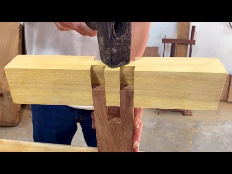 Perfect Mortise Joint – Simple & Strong Wood Joints – DIY Woodworking Projects