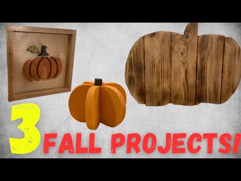 3 Easy Fall Decor Projects | DIY Woodworking