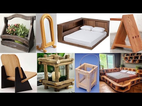 Creative wood furniture ideas for your next Woodworking Project/ make money with woodworking skills