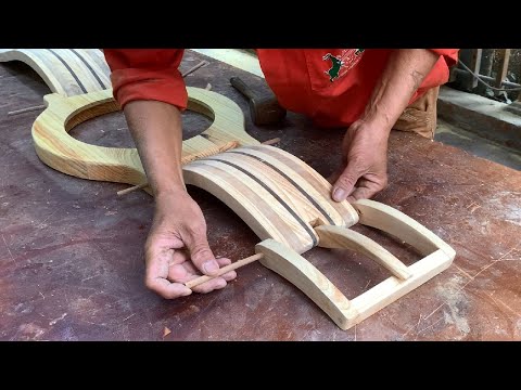 One Of The Most Interesting And Unique Designs You Will Ever See // Giant Homemade Wooden Wristwatch