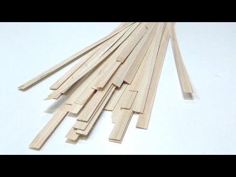 【DIY】Don't throw it away ! Woodworking project using thin plates