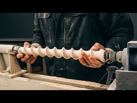 DIY Spiral Woodworking Tutorial | Woodworking Project