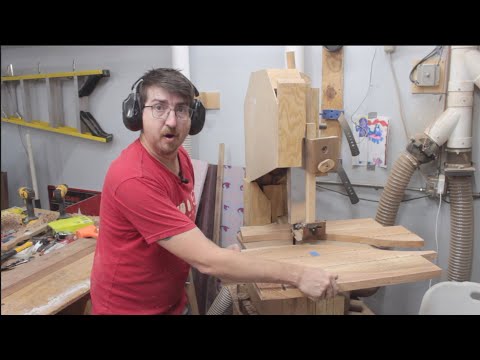 Crafting an Oval Coffee Table from Walnut and Elm | Woodworking Project