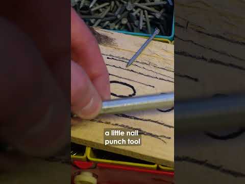Why use OVAL HEAD nails for woodworking projects?