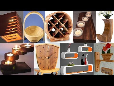 Wood decorative pieces and wood furniture ideas for your Woodworking Project / Profitable wood decor