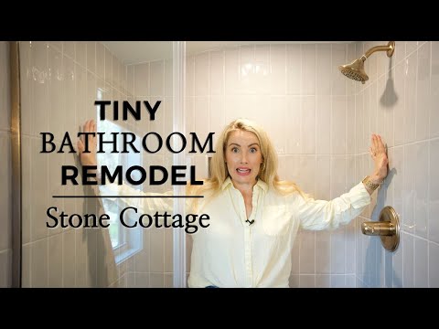 Easy Small Bathroom Remodel | TINY BATHROOM MAKEOVER